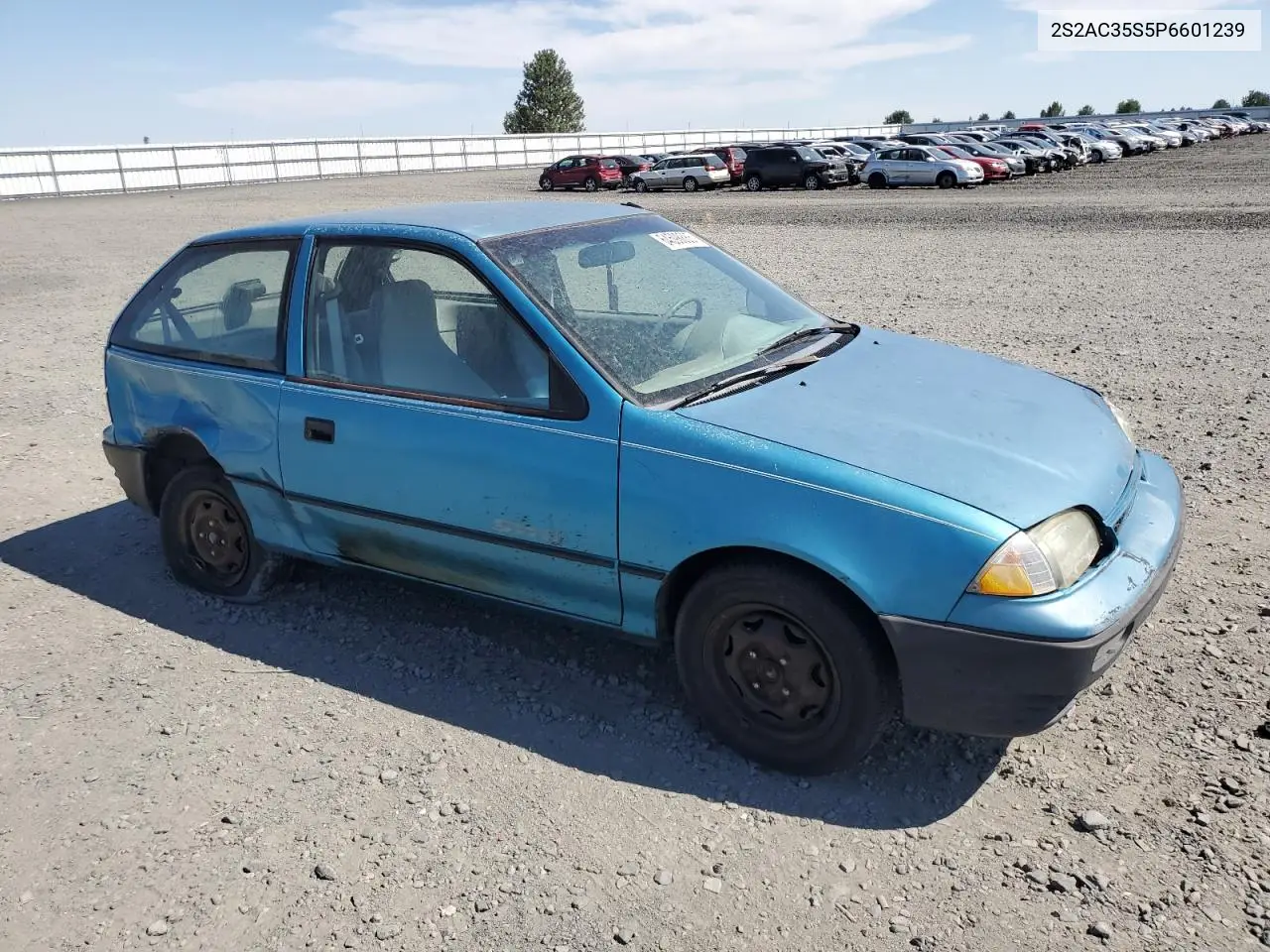 1993 Suzuki Swift Ga VIN: 2S2AC35S5P6601239 Lot: 64598885