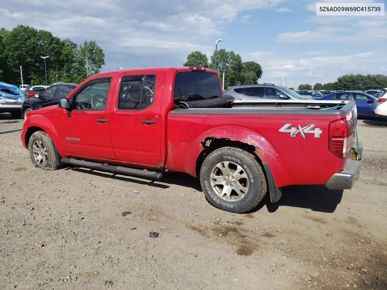 2009 Suzuki Equator Sport VIN: 5Z6AD09W69C415739 Lot: 58330764
