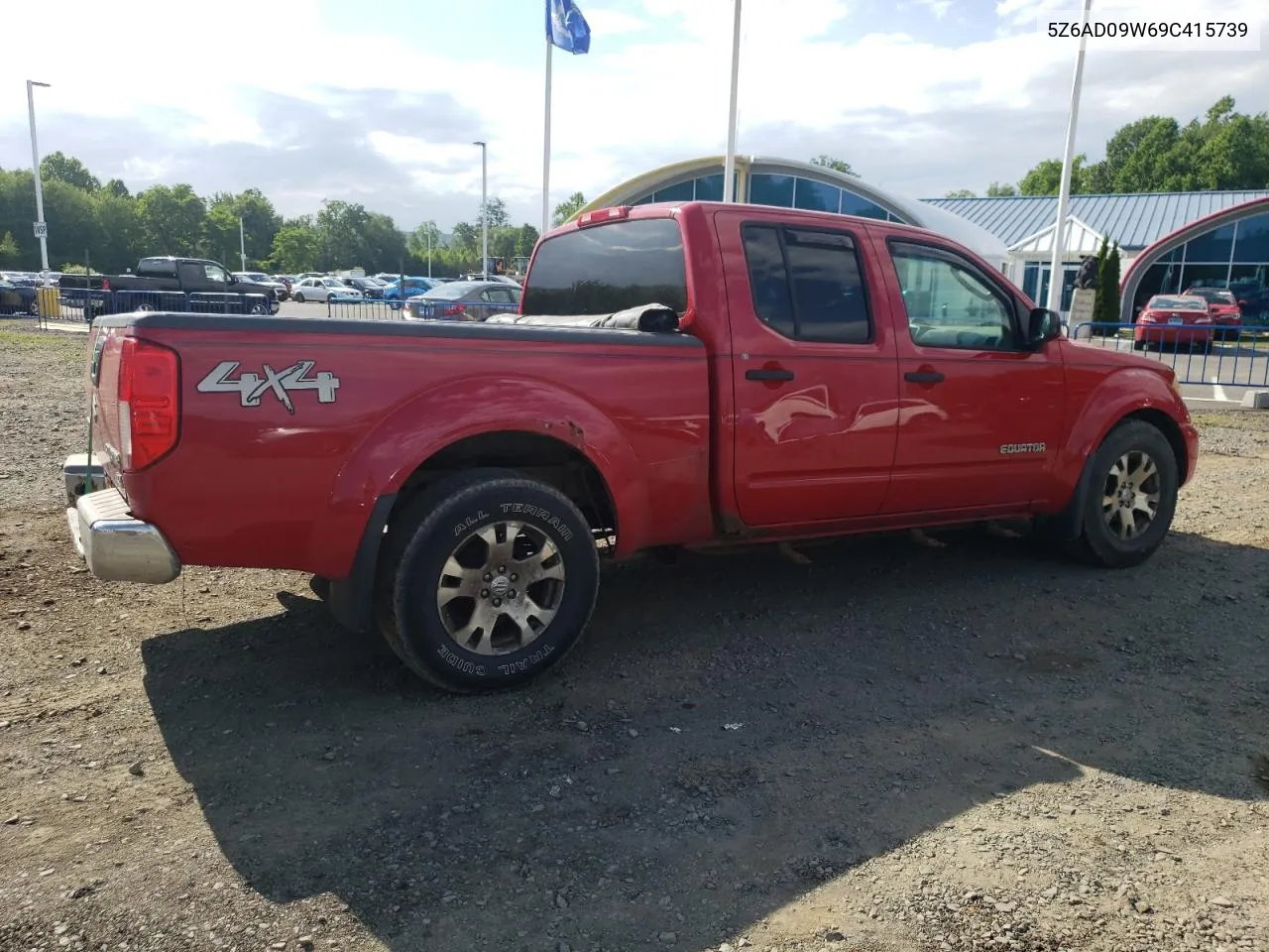 2009 Suzuki Equator Sport VIN: 5Z6AD09W69C415739 Lot: 58330764