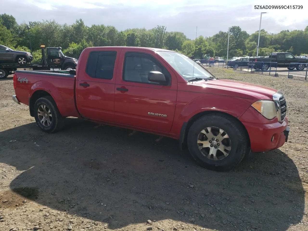 2009 Suzuki Equator Sport VIN: 5Z6AD09W69C415739 Lot: 58330764