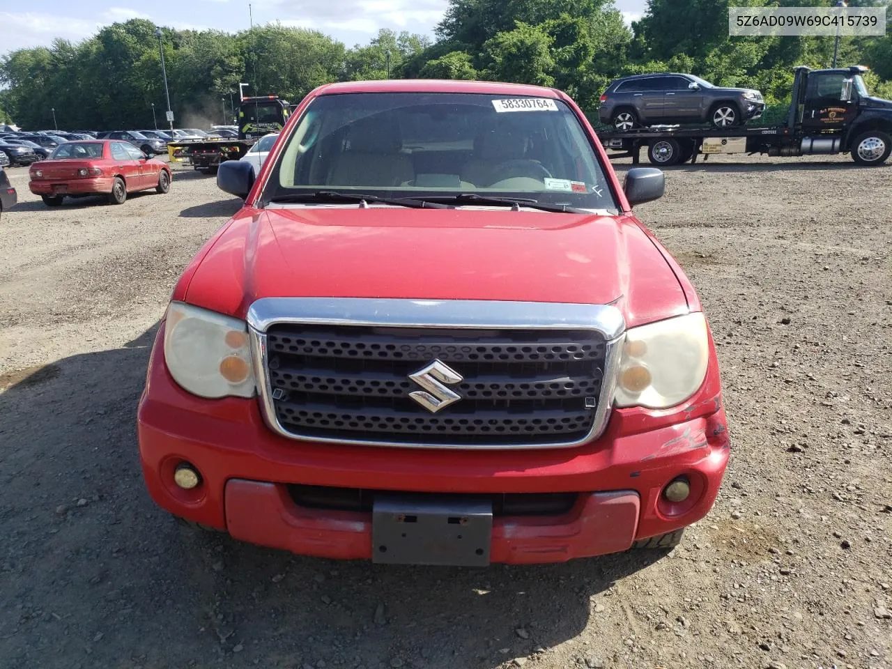 2009 Suzuki Equator Sport VIN: 5Z6AD09W69C415739 Lot: 58330764