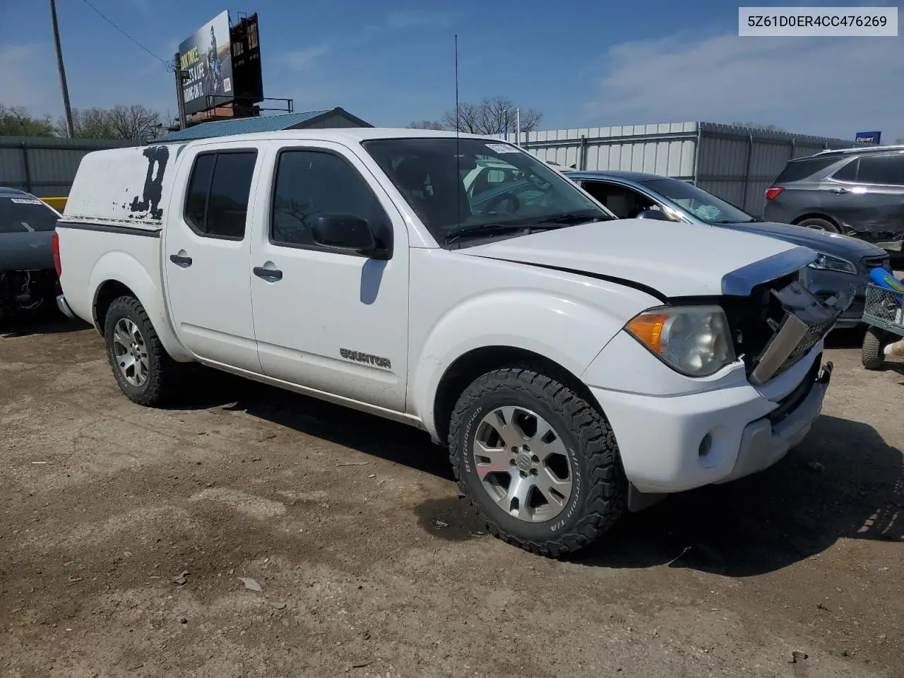 2012 Suzuki Equator Sport VIN: 5Z61D0ER4CC476269 Lot: 51277045