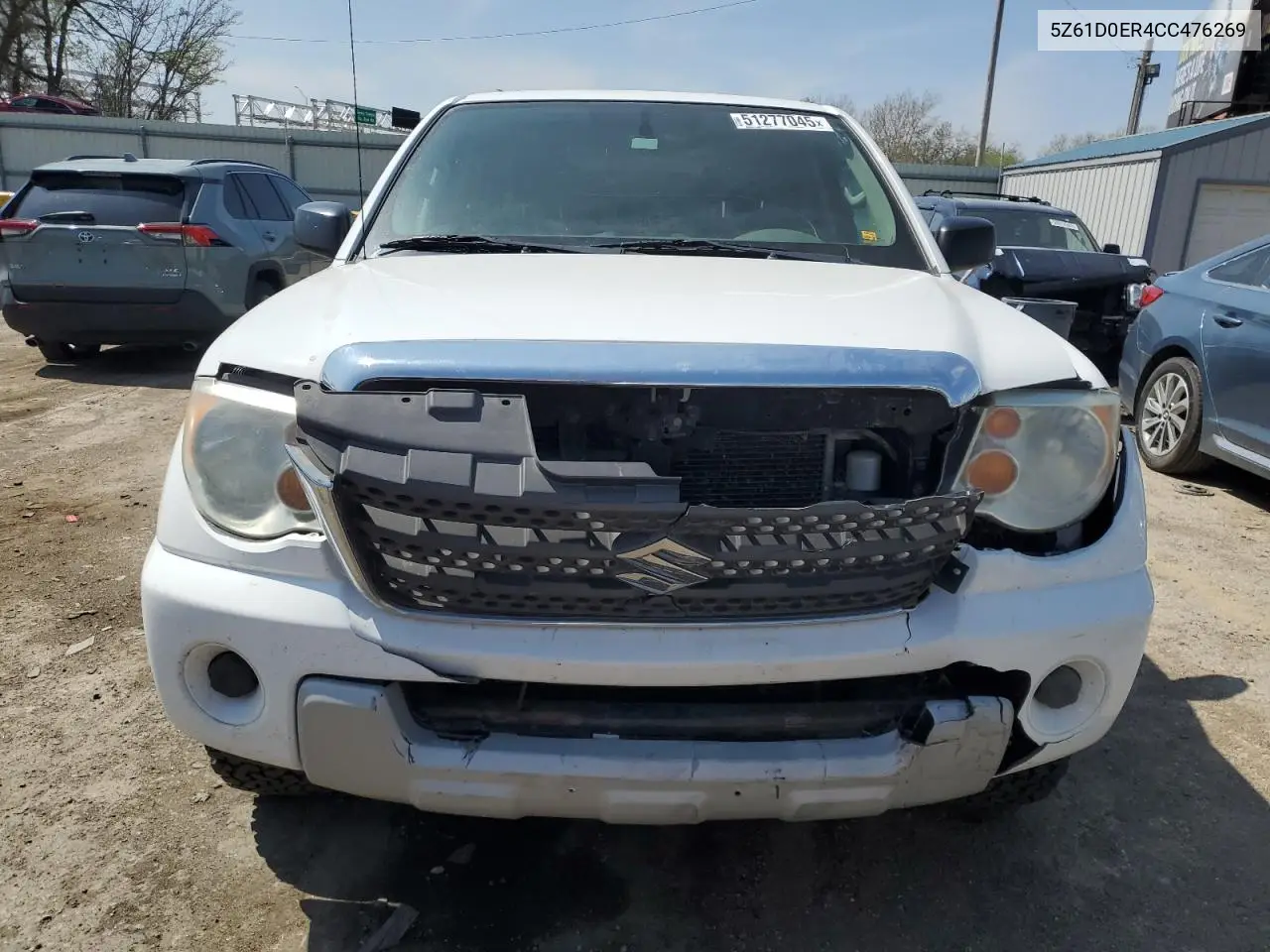 2012 Suzuki Equator Sport VIN: 5Z61D0ER4CC476269 Lot: 51277045