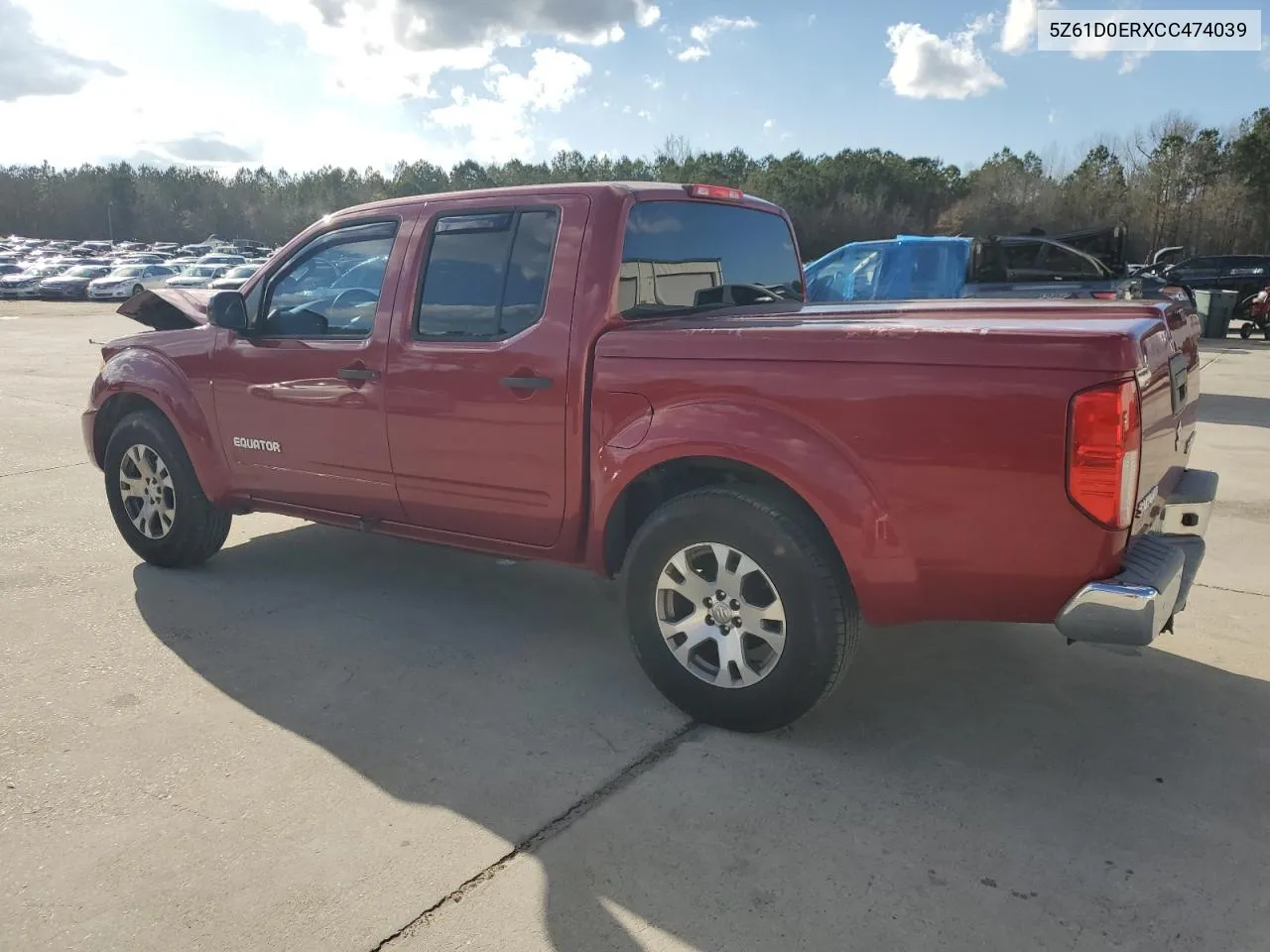 2012 Suzuki Equator Sport VIN: 5Z61D0ERXCC474039 Lot: 86570194