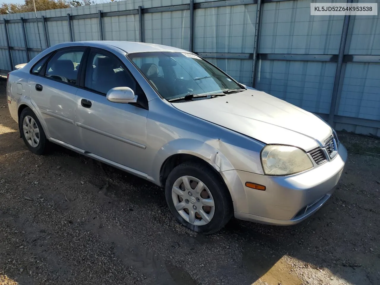 2004 Suzuki Forenza S VIN: KL5JD52Z64K953538 Lot: 83091404
