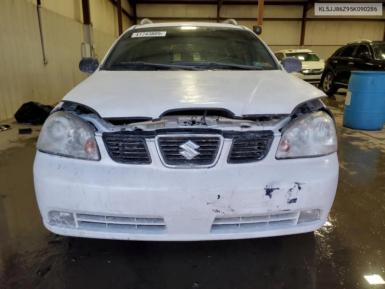 2005 Suzuki Forenza Lx VIN: KL5JJ86Z95K090286 Lot: 41743805