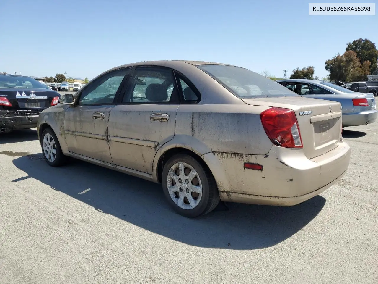 2006 Suzuki Forenza VIN: KL5JD56Z66K455398 Lot: 53925725