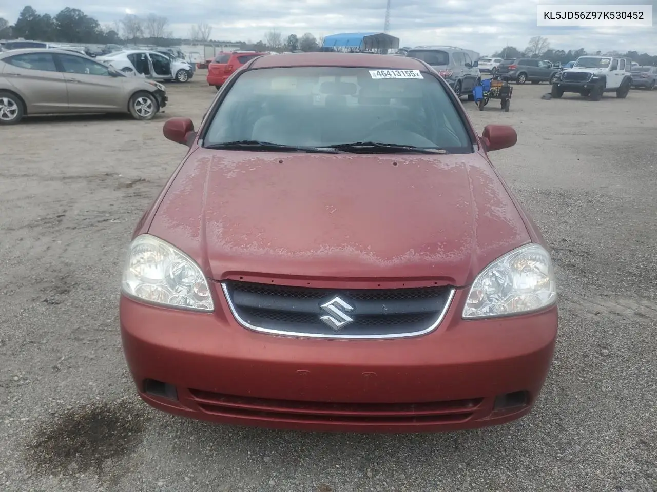 2007 Suzuki Forenza Base VIN: KL5JD56Z97K530452 Lot: 52573695