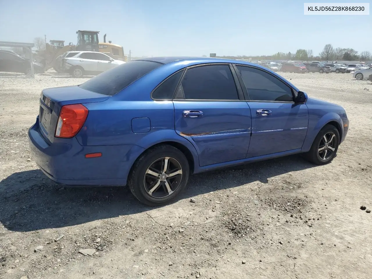 2008 Suzuki Forenza Base VIN: KL5JD56Z28K868230 Lot: 53842425