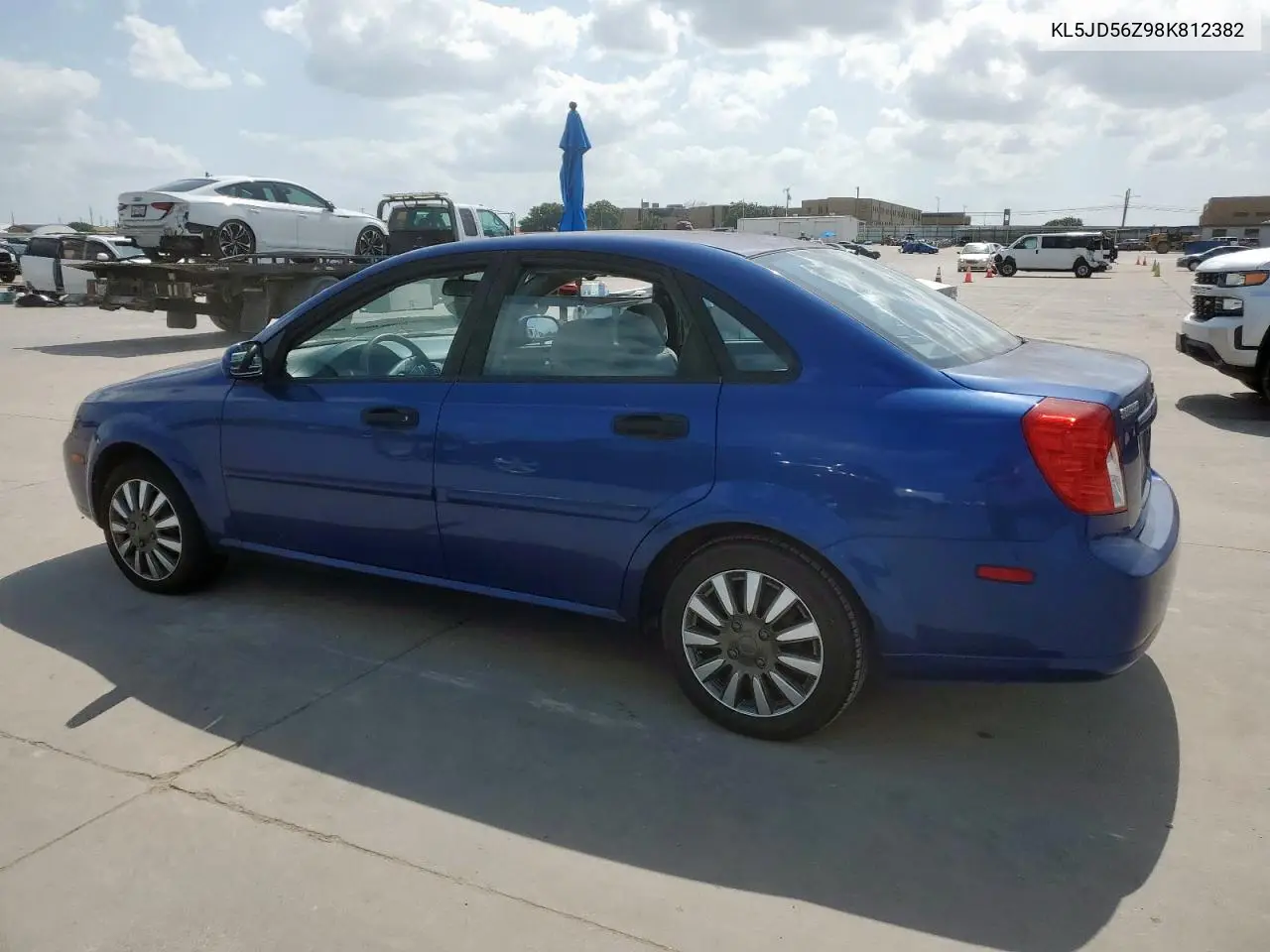2008 Suzuki Forenza Base VIN: KL5JD56Z98K812382 Lot: 61508375
