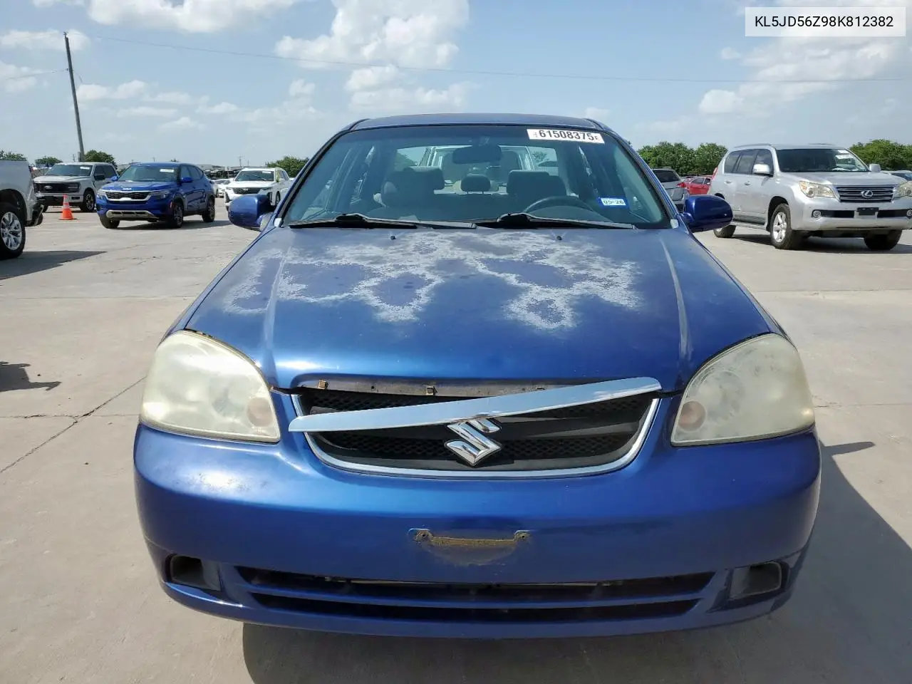 2008 Suzuki Forenza Base VIN: KL5JD56Z98K812382 Lot: 61508375