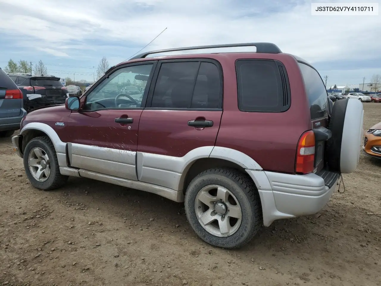 2000 Suzuki Grand Vitara Jlx Limited VIN: JS3TD62V7Y4110711 Lot: 56161325