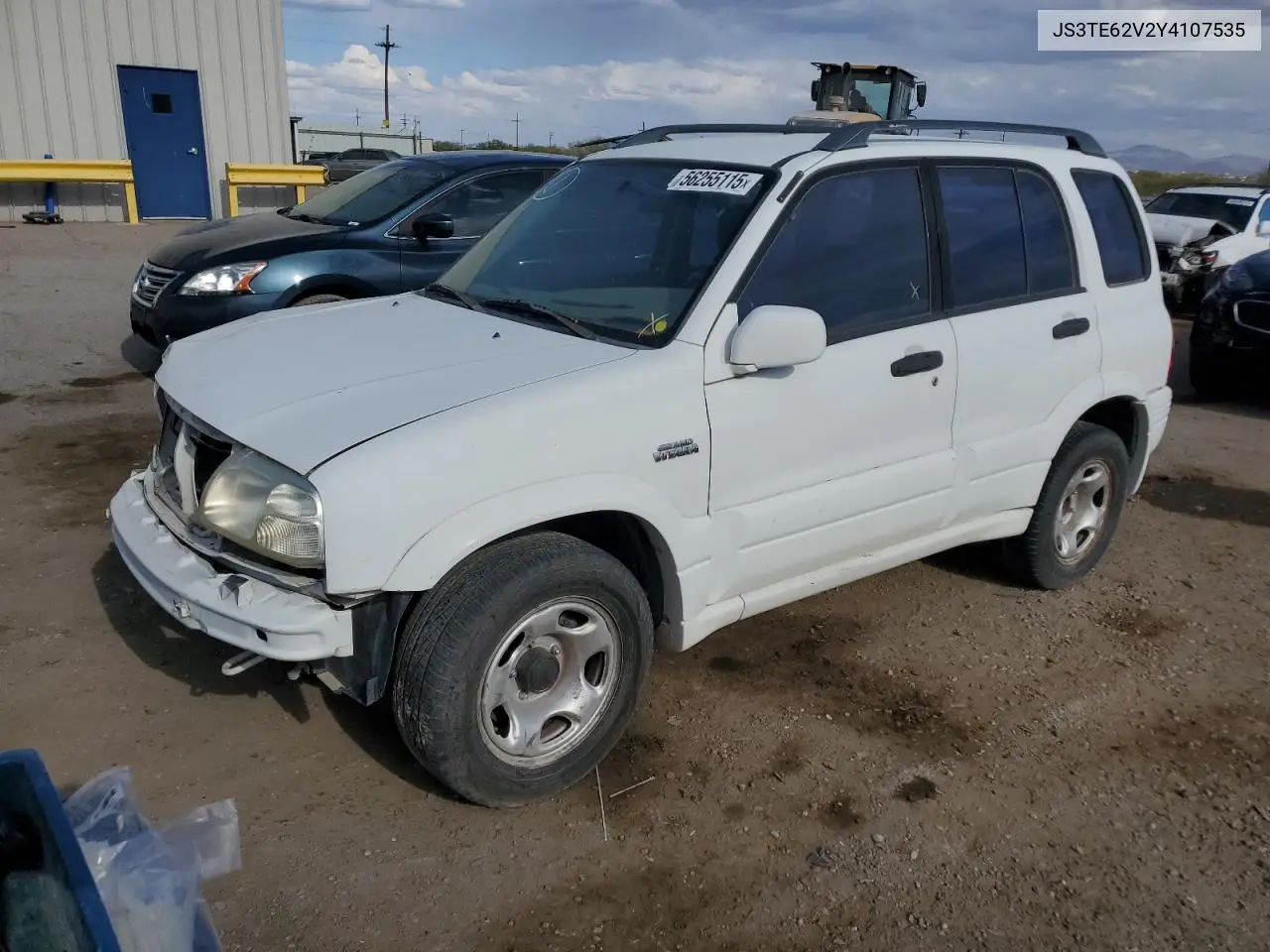 2000 Suzuki Grand Vitara Jls Limited VIN: JS3TE62V2Y4107535 Lot: 56255115