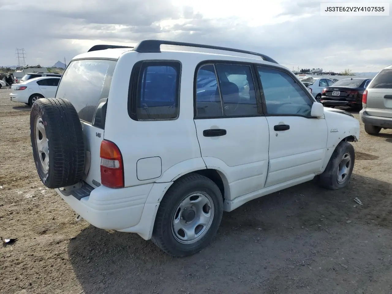 2000 Suzuki Grand Vitara Jls Limited VIN: JS3TE62V2Y4107535 Lot: 56255115