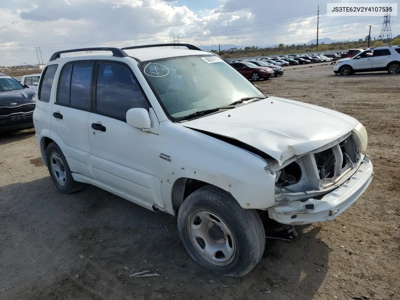2000 Suzuki Grand Vitara Jls Limited VIN: JS3TE62V2Y4107535 Lot: 56255115
