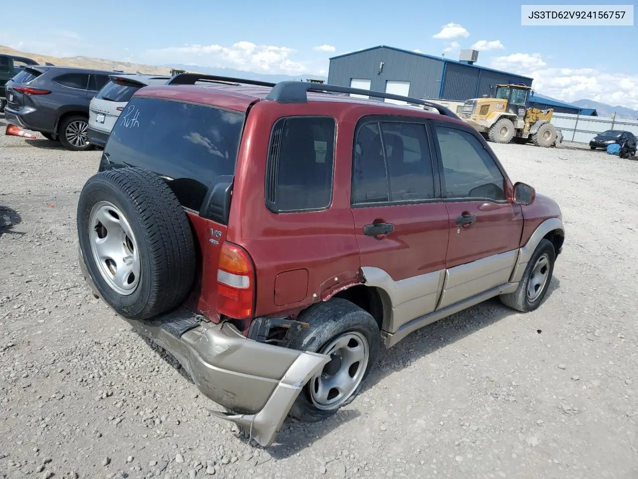2002 Suzuki Grand Vitara Jlx Limited VIN: JS3TD62V924156757 Lot: 63064065