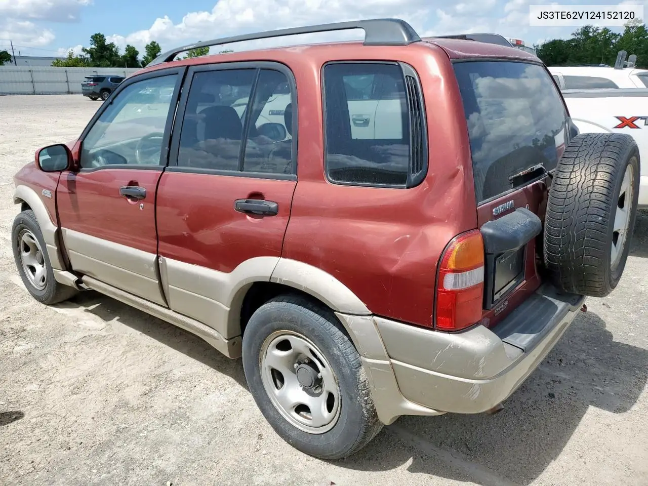 2002 Suzuki Grand Vitara Jls Limited VIN: JS3TE62V124152120 Lot: 66013105