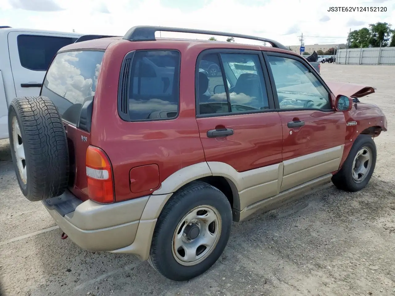 2002 Suzuki Grand Vitara Jls Limited VIN: JS3TE62V124152120 Lot: 66013105