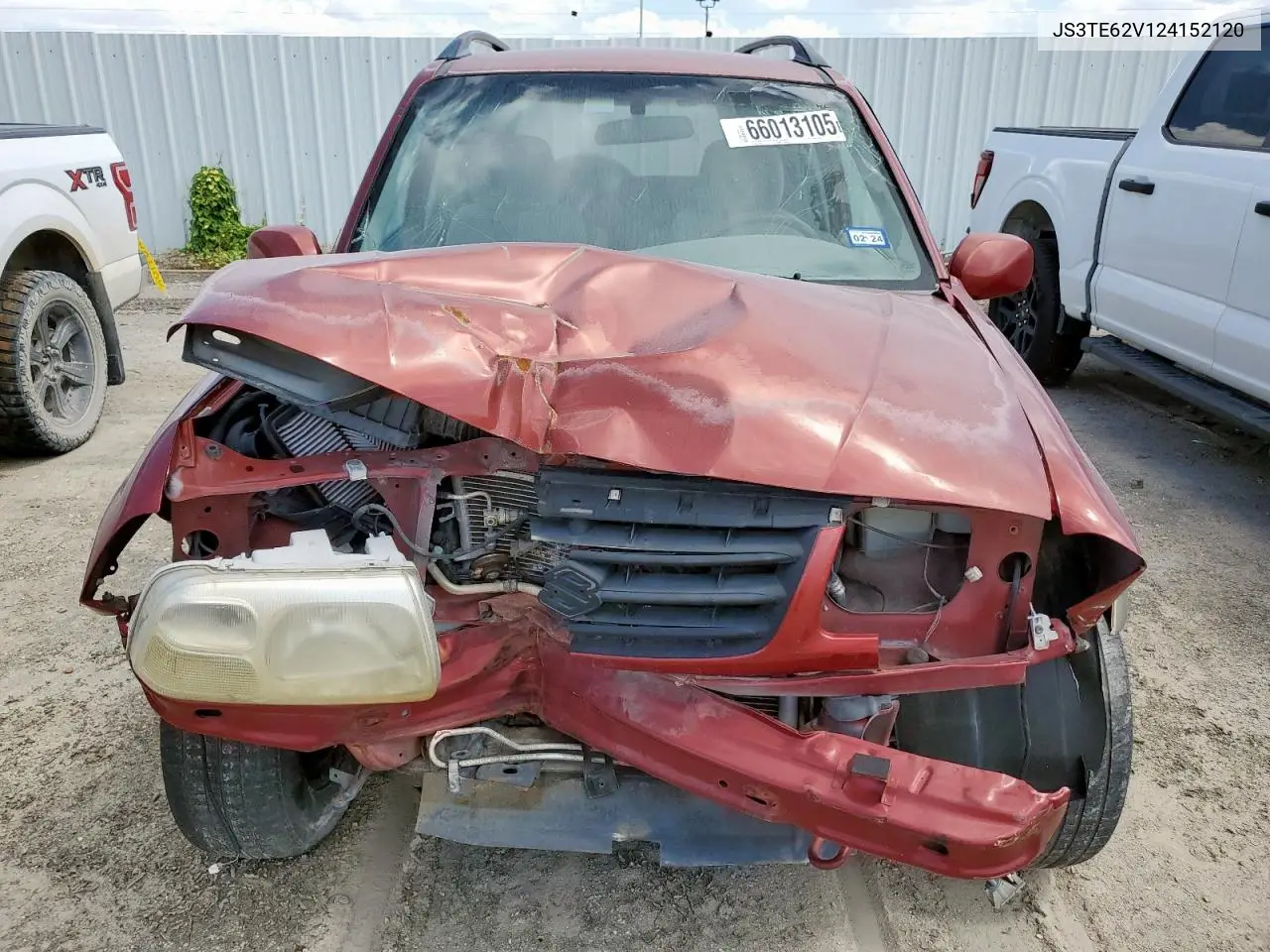 2002 Suzuki Grand Vitara Jls Limited VIN: JS3TE62V124152120 Lot: 66013105