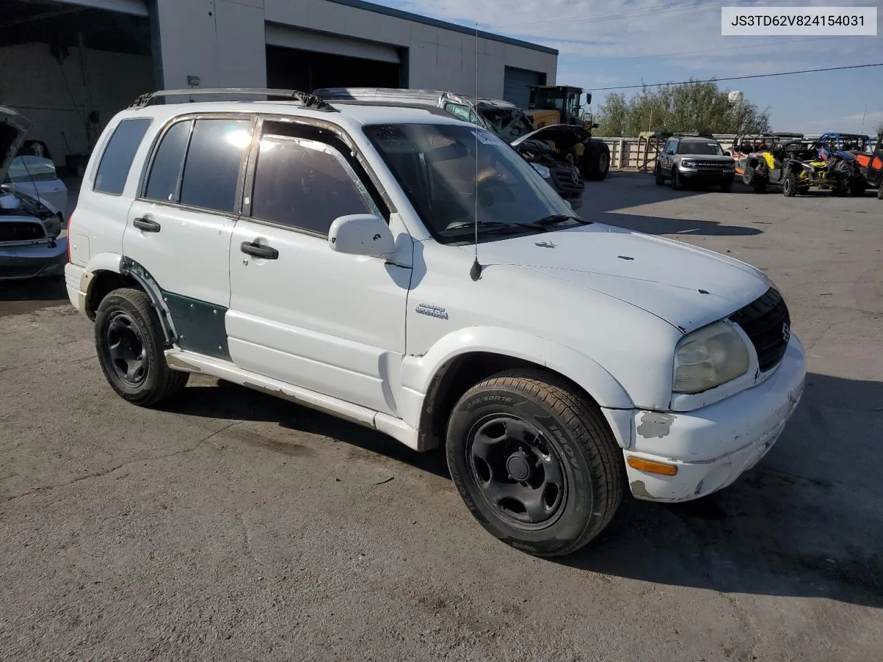 2002 Suzuki Grand Vitara Jlx Limited VIN: JS3TD62V824154031 Lot: 76403684