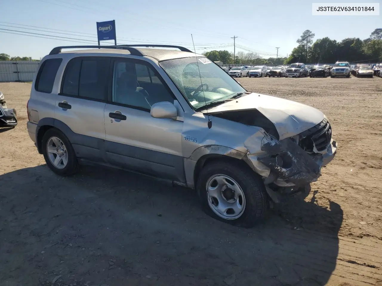 2003 Suzuki Grand Vitara Jls Limited VIN: JS3TE62V634101844 Lot: 52848525