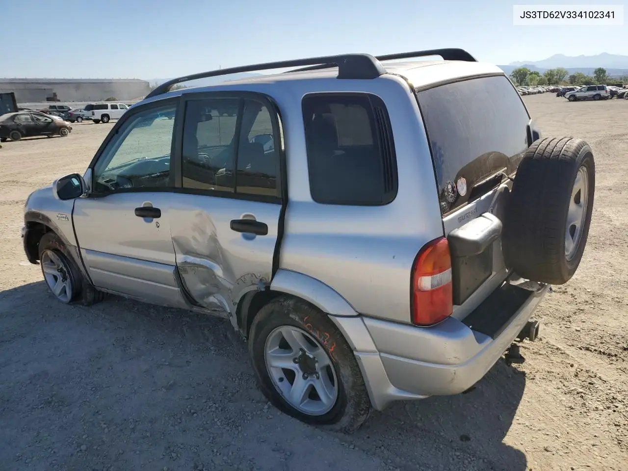 2003 Suzuki Grand Vitara Jlx Limited VIN: JS3TD62V334102341 Lot: 65584485