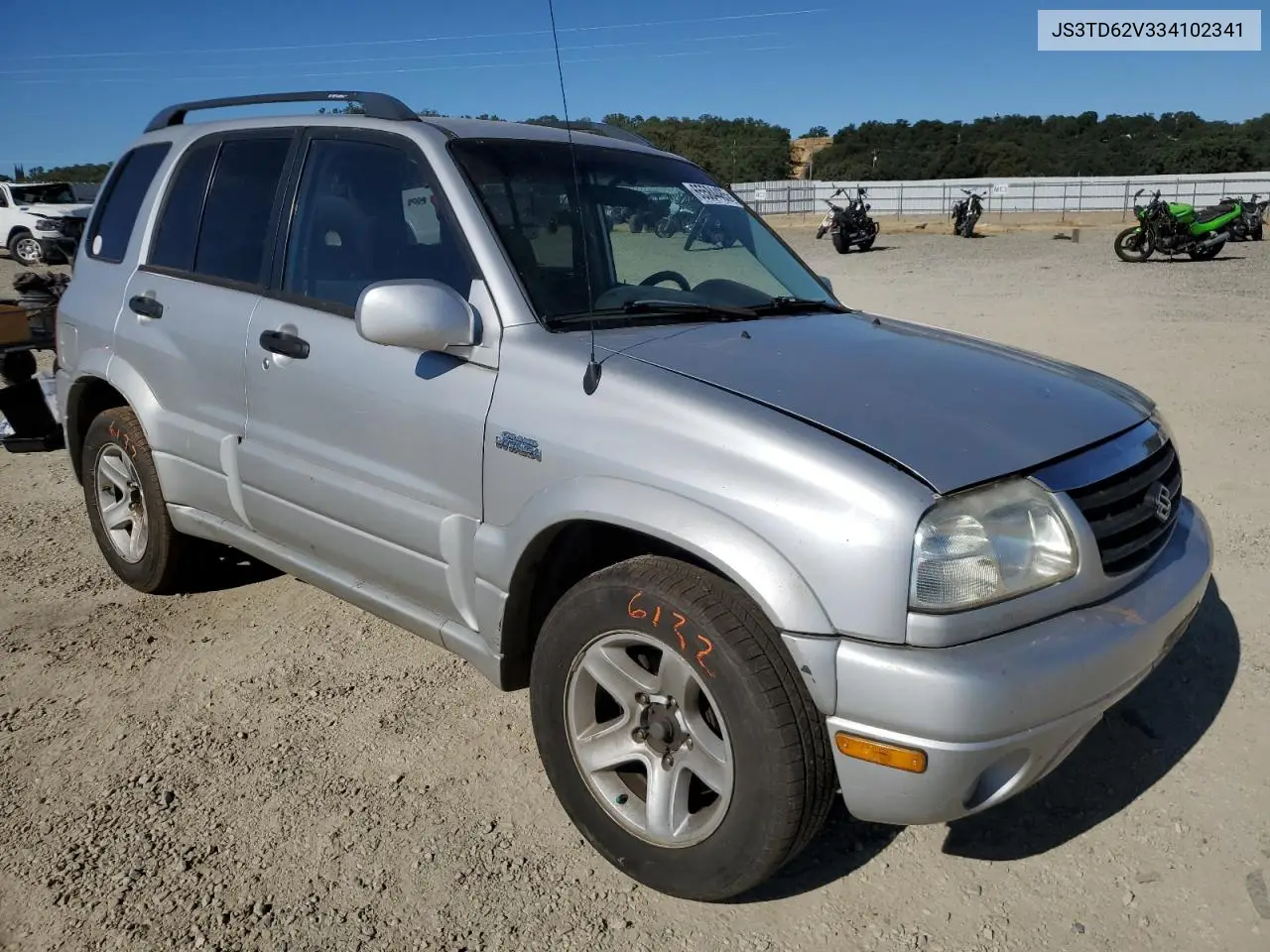 2003 Suzuki Grand Vitara Jlx Limited VIN: JS3TD62V334102341 Lot: 65584485