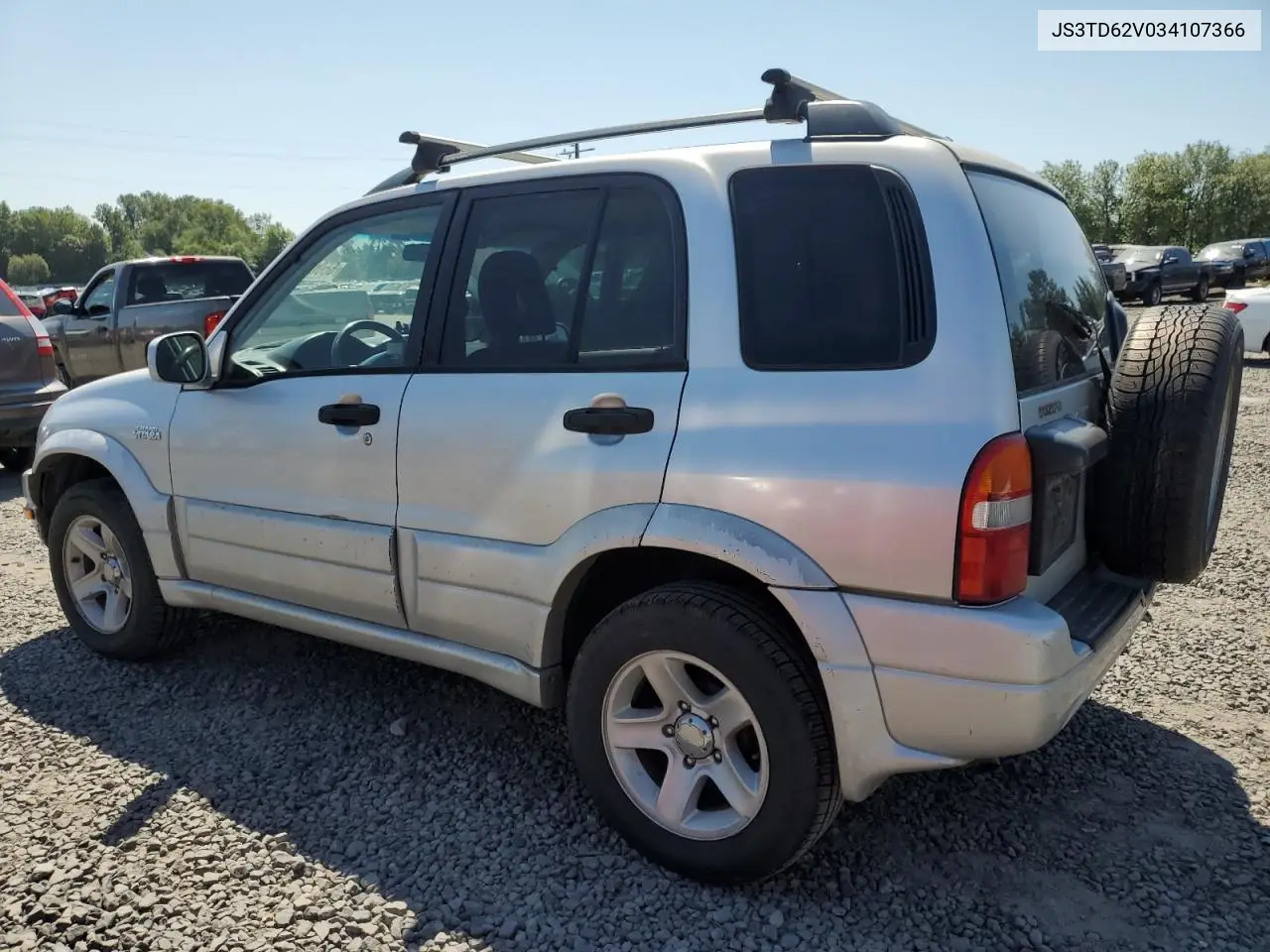 2003 Suzuki Grand Vitara Jlx Limited VIN: JS3TD62V034107366 Lot: 66004805
