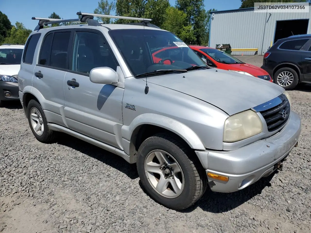 2003 Suzuki Grand Vitara Jlx Limited VIN: JS3TD62V034107366 Lot: 66004805