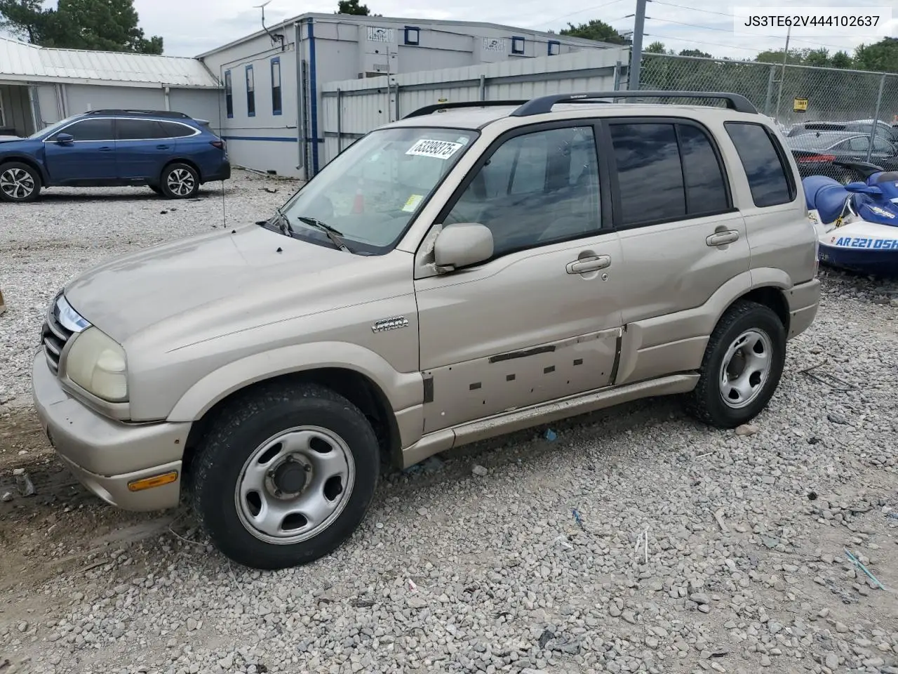 2004 Suzuki Grand Vitara Lx VIN: JS3TE62V444102637 Lot: 63399375