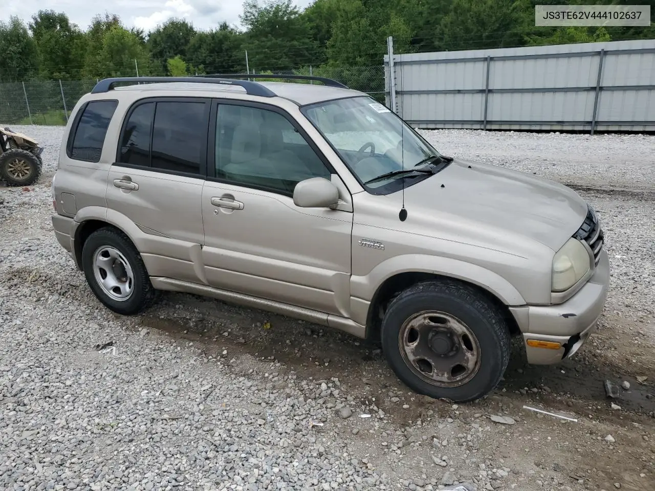 2004 Suzuki Grand Vitara Lx VIN: JS3TE62V444102637 Lot: 63399375