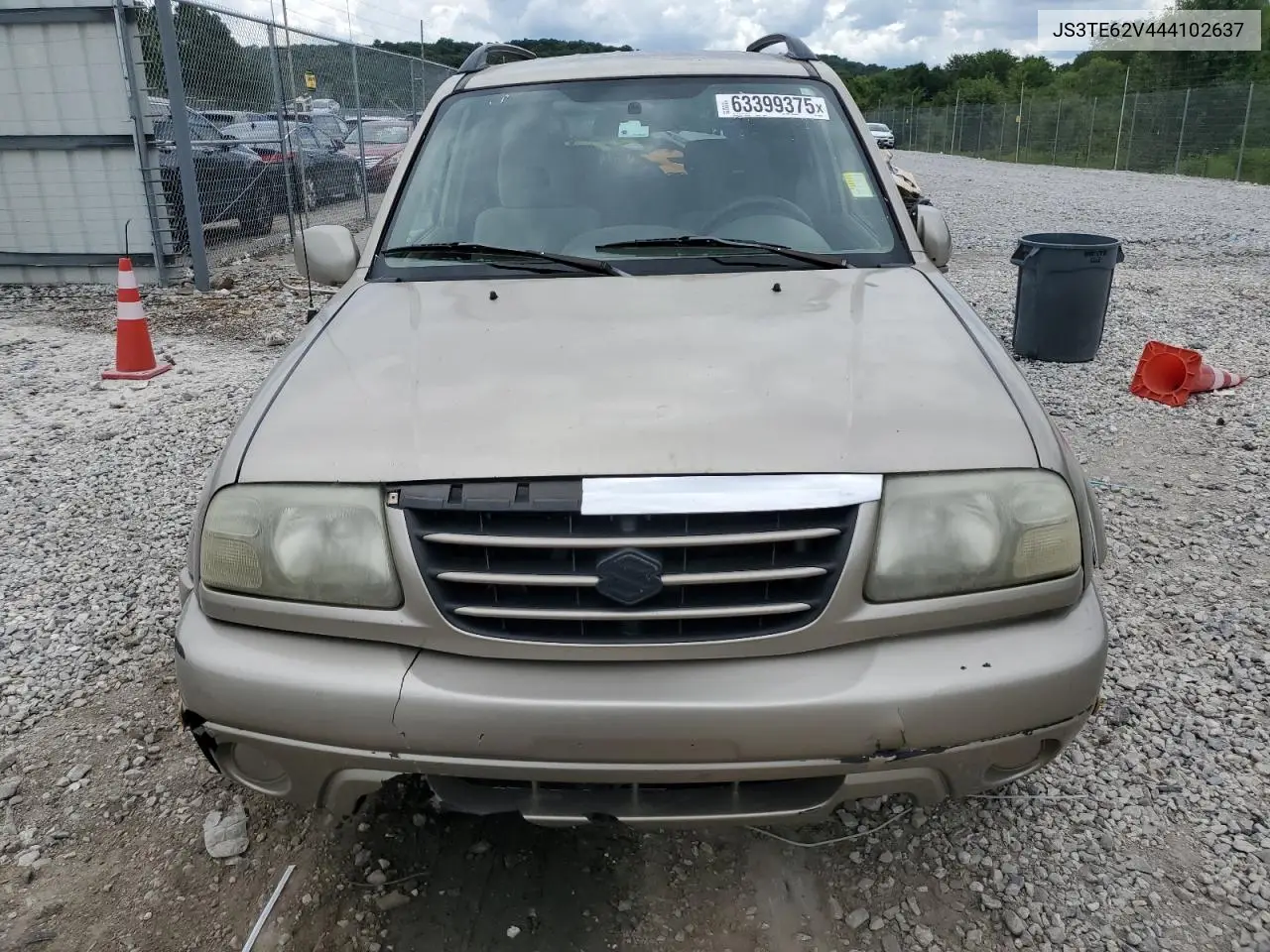 2004 Suzuki Grand Vitara Lx VIN: JS3TE62V444102637 Lot: 63399375