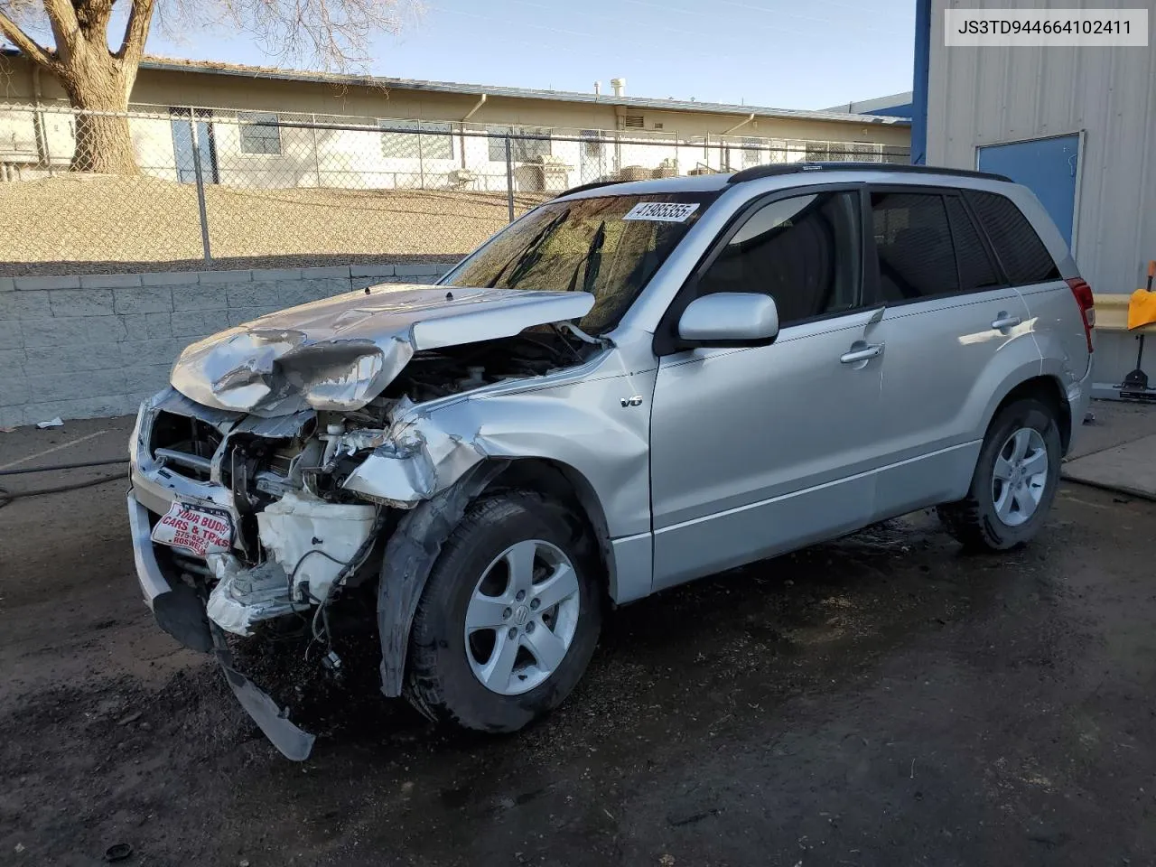 2006 Suzuki Grand Vitara Xsport VIN: JS3TD944664102411 Lot: 41985355