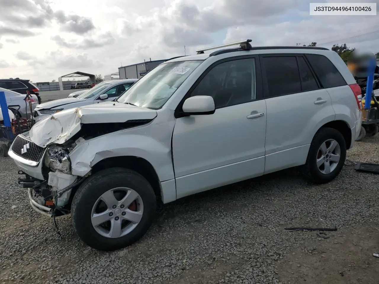 2006 Suzuki Grand Vitara Xsport VIN: JS3TD944964100426 Lot: 51347195