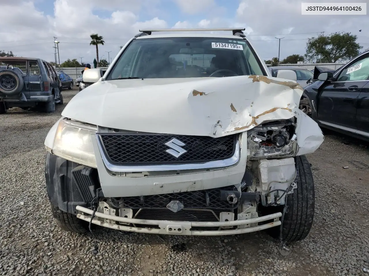 2006 Suzuki Grand Vitara Xsport VIN: JS3TD944964100426 Lot: 51347195