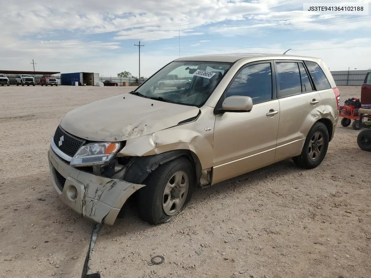 2006 Suzuki Grand Vitara VIN: JS3TE941364102188 Lot: 56536695
