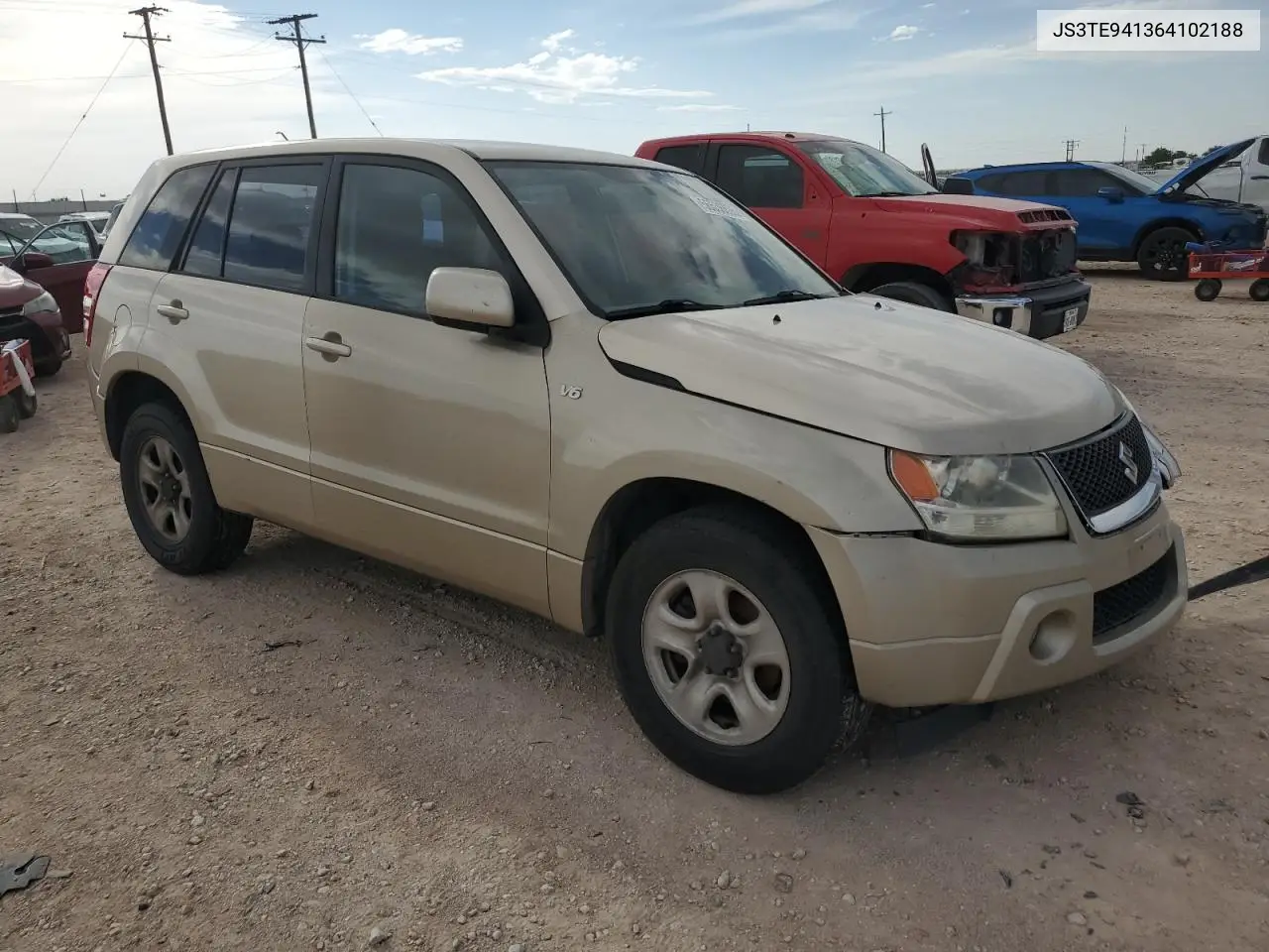 2006 Suzuki Grand Vitara VIN: JS3TE941364102188 Lot: 56536695