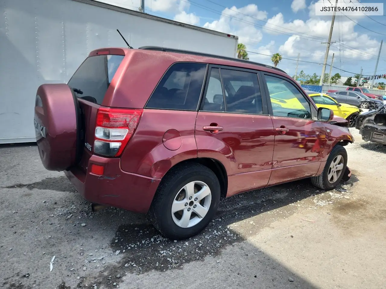 2006 Suzuki Grand Vitara Xsport VIN: JS3TE944764102866 Lot: 58852055