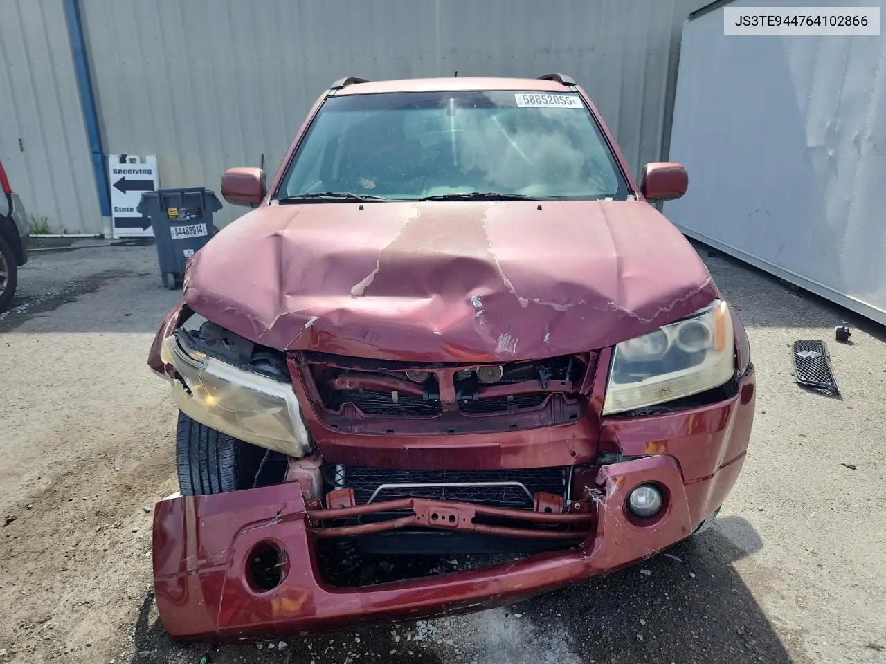 2006 Suzuki Grand Vitara Xsport VIN: JS3TE944764102866 Lot: 58852055