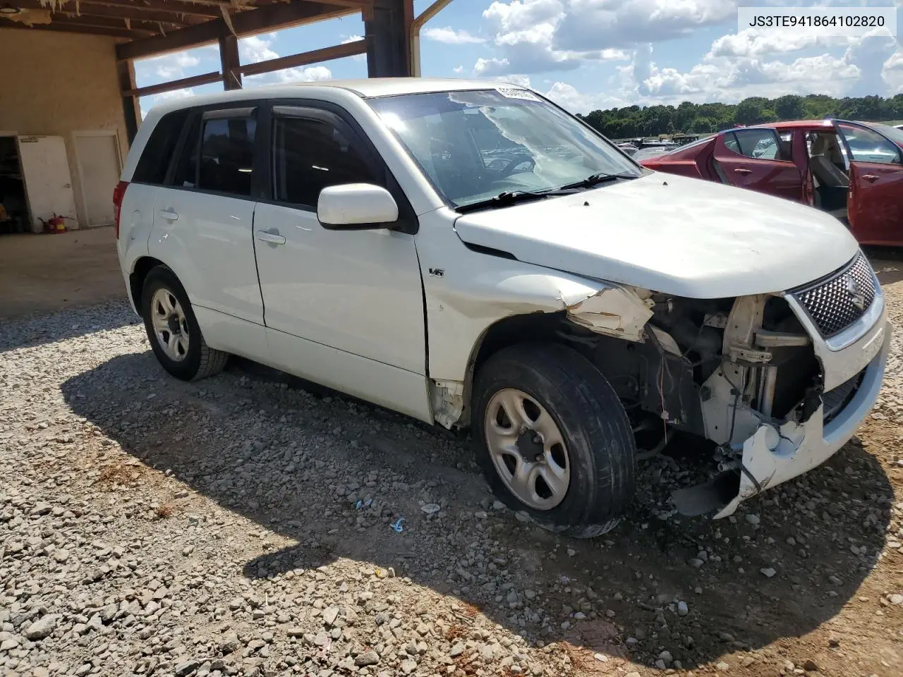 2006 Suzuki Grand Vitara VIN: JS3TE941864102820 Lot: 65349745