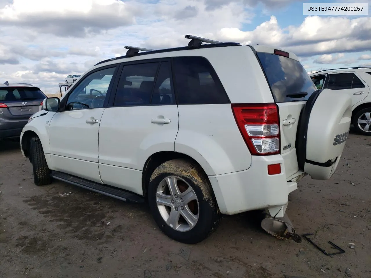 2007 Suzuki Grand Vitara Luxury VIN: JS3TE947774200257 Lot: 40838184