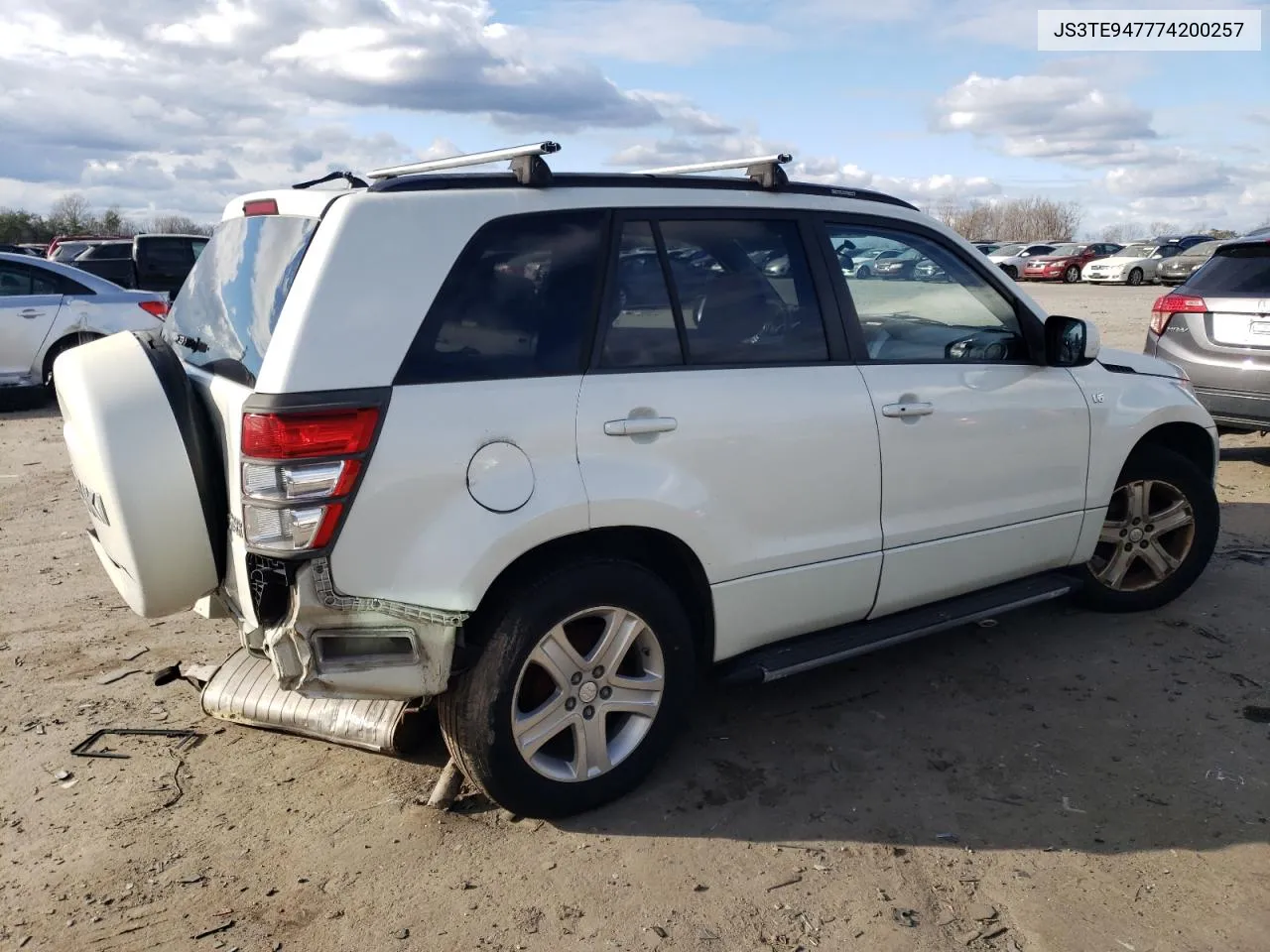 2007 Suzuki Grand Vitara Luxury VIN: JS3TE947774200257 Lot: 40838184