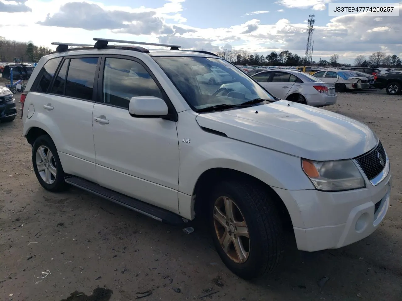 2007 Suzuki Grand Vitara Luxury VIN: JS3TE947774200257 Lot: 40838184