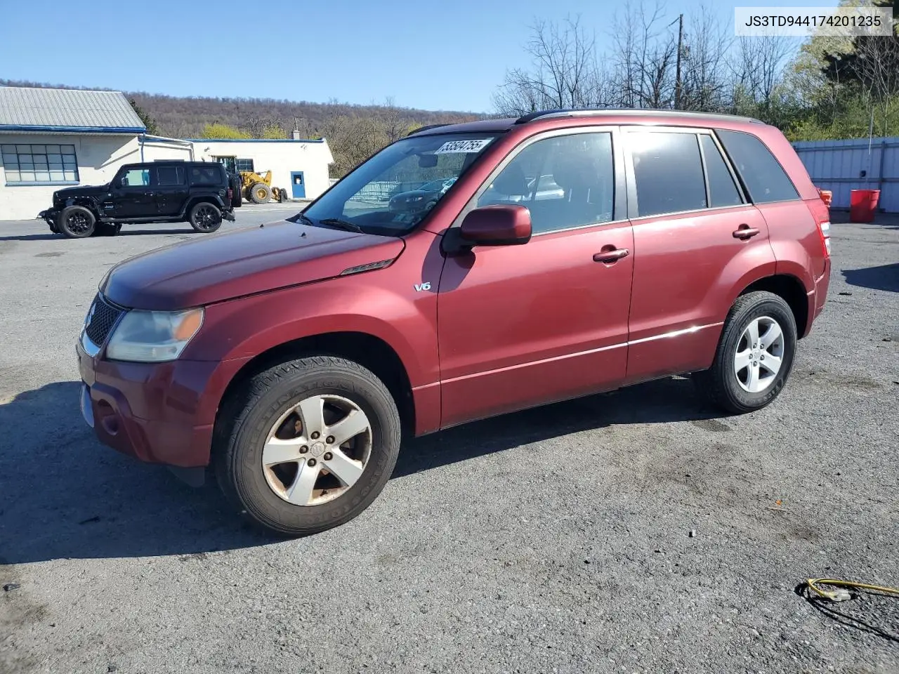 2007 Suzuki Grand Vitara Xsport VIN: JS3TD944174201235 Lot: 53504755