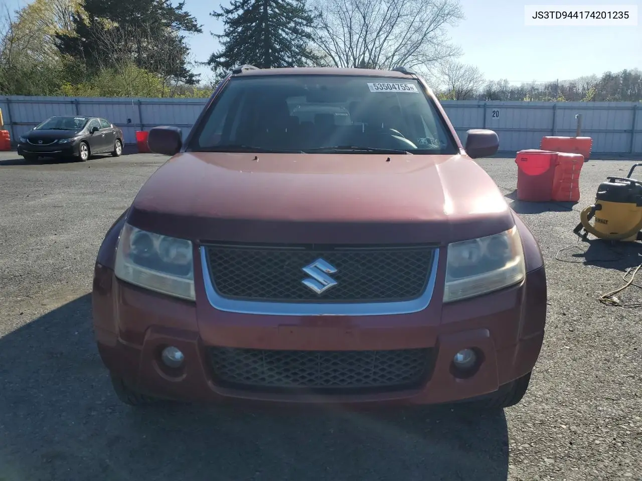 2007 Suzuki Grand Vitara Xsport VIN: JS3TD944174201235 Lot: 53504755