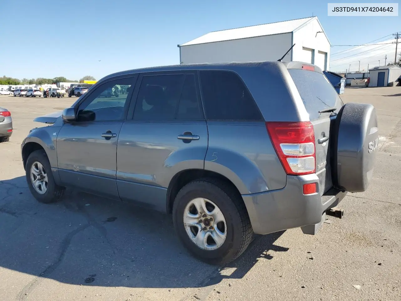 2007 Suzuki Grand Vitara VIN: JS3TD941X74204642 Lot: 55504585