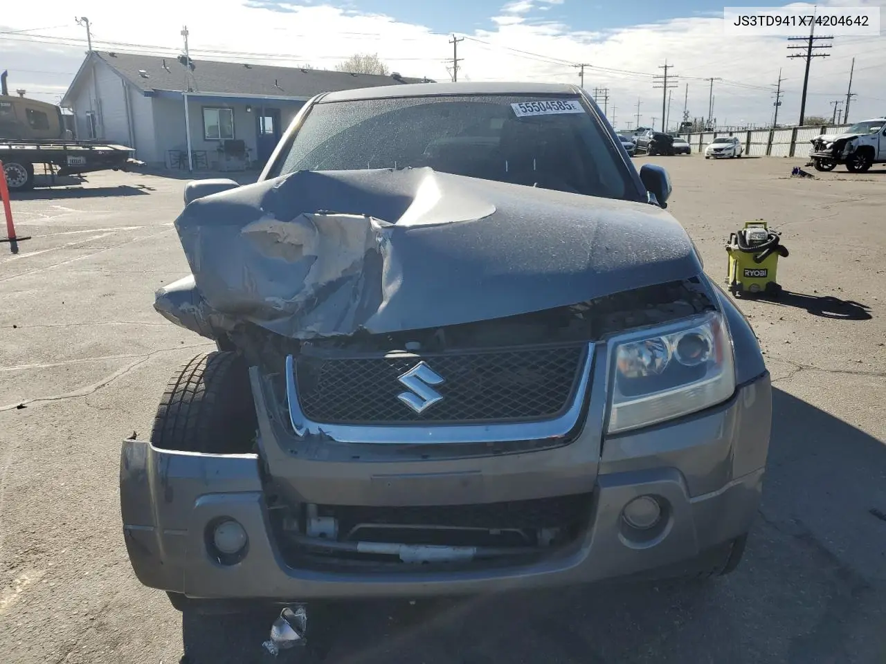 2007 Suzuki Grand Vitara VIN: JS3TD941X74204642 Lot: 55504585