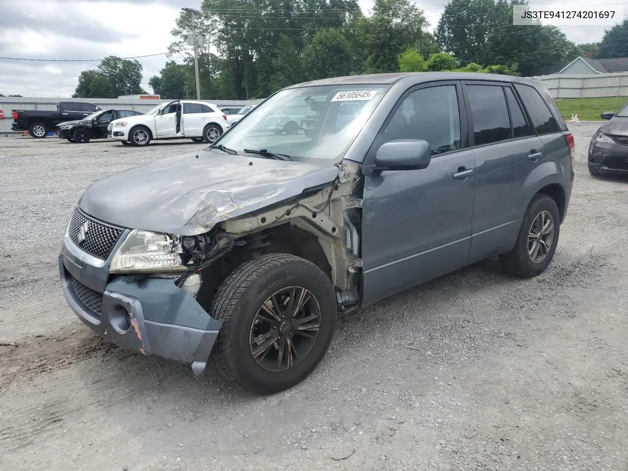 2007 Suzuki Grand Vitara VIN: JS3TE941274201697 Lot: 56105645