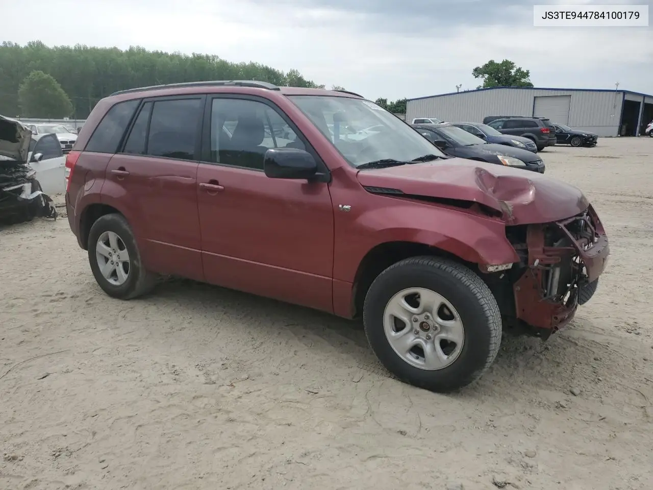 2008 Suzuki Grand Vitara Xsport VIN: JS3TE944784100179 Lot: 53953015