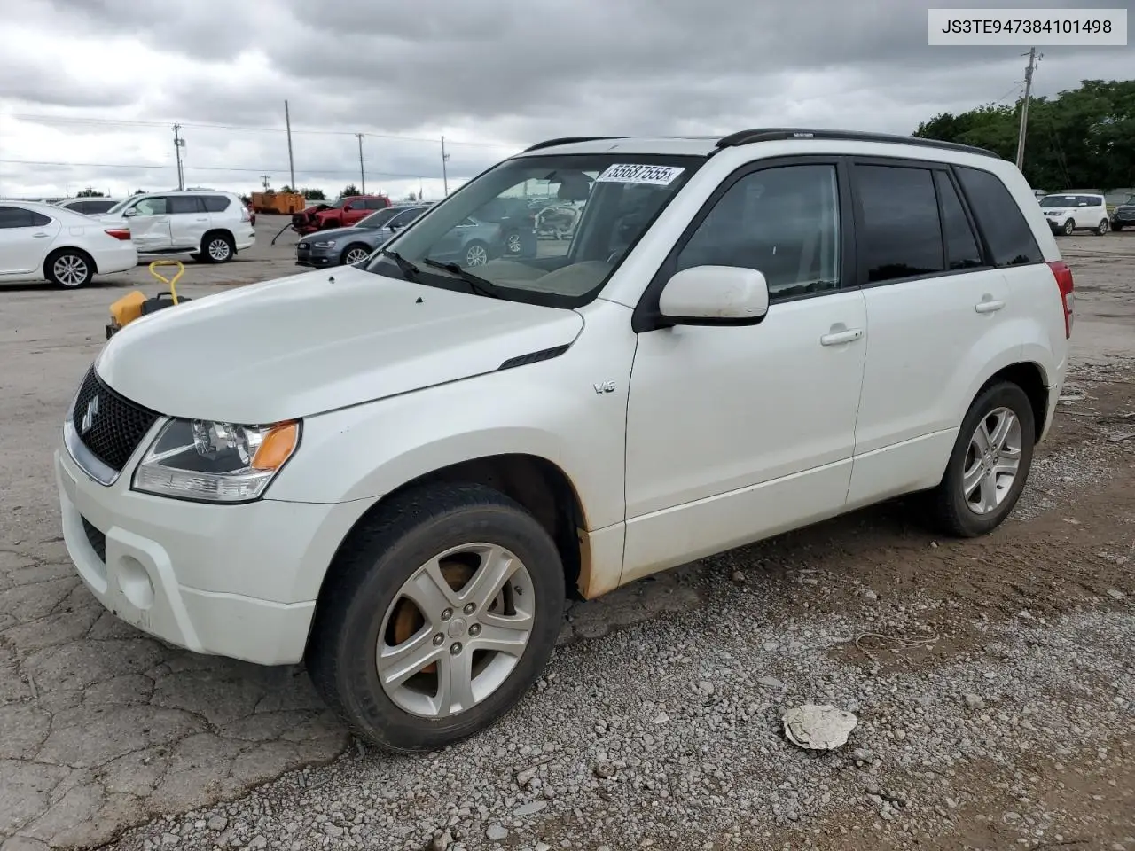 2008 Suzuki Grand Vitara Luxury VIN: JS3TE947384101498 Lot: 55687555